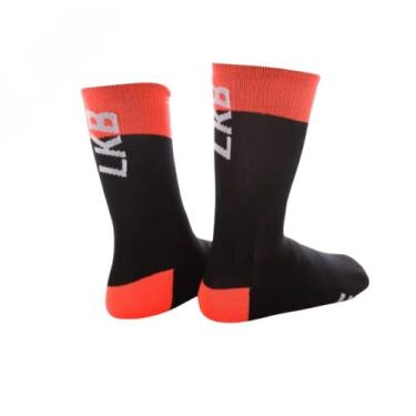 Imagem de Meia ciclismo aventura bike - leke meias, Laranja, 38 A 43