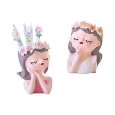 Imagem de Organizador De Mesa Em Forma De Flor Para Canetas, Presente Para Crian