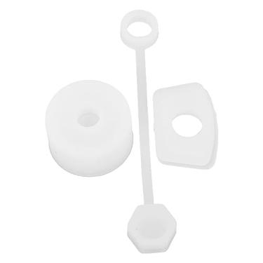 Imagem de 4 Conjunto de Parafusos -Vazamento Silicone Acessórios para Copo Incluindo Capa Palito Bebida Parafuso Tampa Redonda Plu