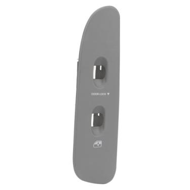Imagem de aqxreight Painel da Moldura do Interruptor da Janela para Tampa do Painel de Controle Janela Porta OEM Lado Passageiro, Substituição de ABS Cinza para 5HZ72XDVAC, Design Ergonômico de Toque, Ajuste