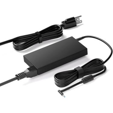 Imagem de Adaptador de alimentação de substituição para HP 120W compatível com HP USB-C Dock G5 USB-C/A Universal Dock G2 5TW13AA Envy 15 17 Series Omen 15-5000 5100 5200 710415-001 L41856-001 Adaptador CA 120W