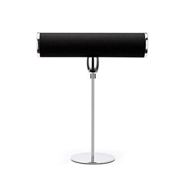 Imagem de HHHJQFAAT Suporte de exibição de pulseira e colar adereços de exibição de vento de metal pulseira relógio rack de armazenamento de joias (cor: preto, tamanho: Scode) (Lcode preto)