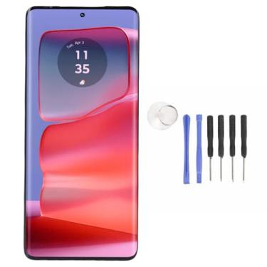 Imagem de EBTOOLS Substituição de Tela Curva de 6,7 Polegadas, Conjunto Digitalizador Multitoque de 1220 X 2712px 444ppi Com Ferramentas de Reparo para Moto Edge 50 Pro XT2403 XT2403 2 XT2407 1