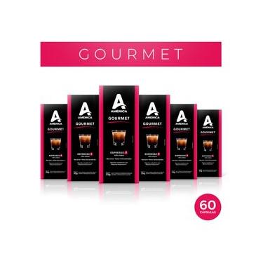Imagem de KIT 60 CÁPSULA DE CAFÉ AMÉRICA GOURMET