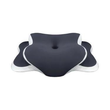 Imagem de Almofada Cervical Ergonômica De Espuma De Memória Para Alívio Da Dor N