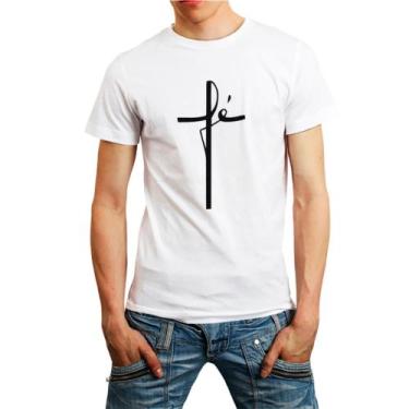 Imagem de Camiseta gospel jesus moda evangélica camisa masculina lançamento 01 -