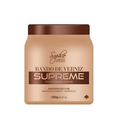 Imagem de Banho De Verniz Capilar 1Kg Reconstrução Com Queratina - Shop Mix