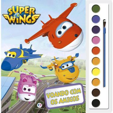 Imagem de Livro Aquarela - Super Wings - Voando Com Os Amigos
