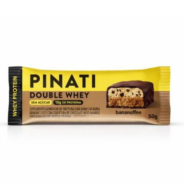 Imagem de Barra PINATI Double Whey Bananoffe 50g 15g Proteina
