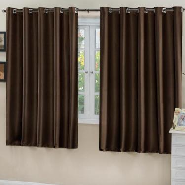 Imagem de Cortina Tecido Semi Blackout 2 Metros Para Sala Quarto Cozinha Cortina