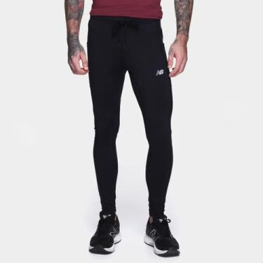Imagem de Calça Legging New Balance Sport Essentials Masculina, Preto, P