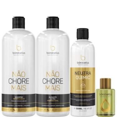 Imagem de Borabella Kit Não Chore 2x1L + NeutraQuimic + Argan 7ml