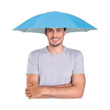 Imagem de Chapéu De Pesca Para Verão Com Proteção Solar E De Chuva Montado Na Ca