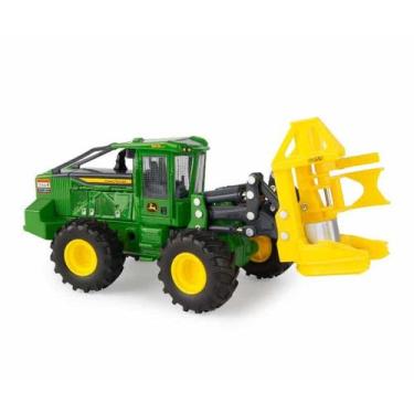 Imagem de Miniatura Trator Carregadeira de Cana John Deere 843LII ERTL 1/50 Meta