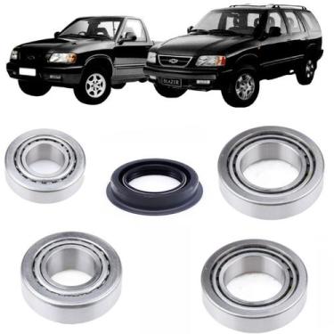 Imagem de Rolamentos Diferencial Chevrolet S10 e Blazer 2.2L 1997 até 2000 kit -