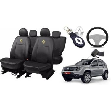 Imagem de Jogo Personalizado Duster 2011-2017 + Volante Agulha + Chaveiro de Lux