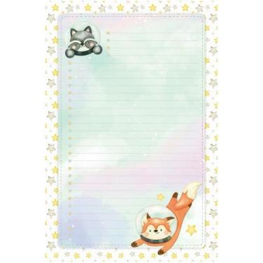 Imagem de Papel de Carta - Litoarte - Meu Universo Bichinhos - 27