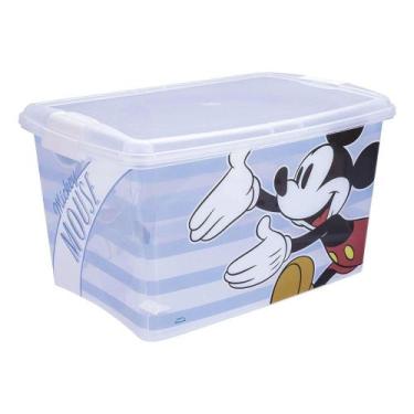 Imagem de Caixa Organizadora Plasútil Mickey 43L