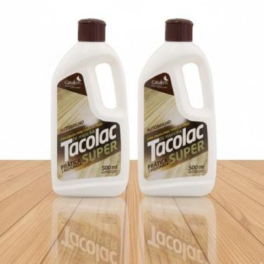 Imagem de Cera Líquida Tacolac Super 500ml Kit Com 2 Unidades