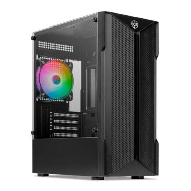 Imagem de Gabinete Gamer TGT Skylancer V2 1 Fan S/Fonte MidTower Lateral De Vidr