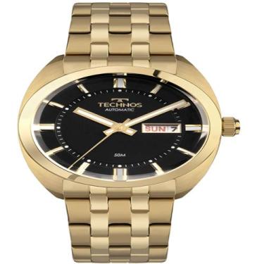 Imagem de Relógio Technos Masculino Automático Dourado - 8205OR/1P