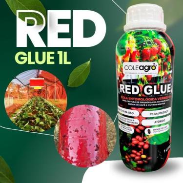 Imagem de Cola Entomológica Amarela Azul Vermelha 1L ColeAgro  Monitoramento de 