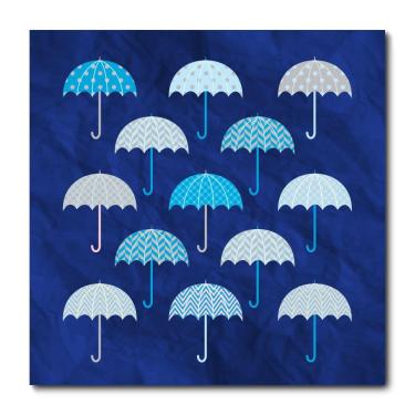 Imagem de Placa Decorativa - Guarda-Chuvas - 1338