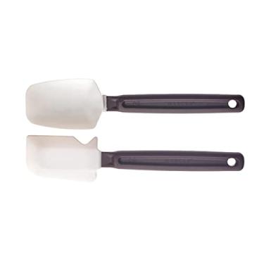 Imagem de Mercer Culinary Espátula de silicone resistente ao calor de 25,4 cm e espátula de colher de 25,4 cm - pacote com 2