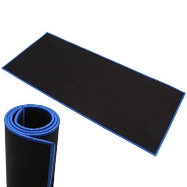 Imagem de Desk Pad Mouse Pad Gamer Speed Feroz WF 60x40 e Porta Copos Cor:Azul