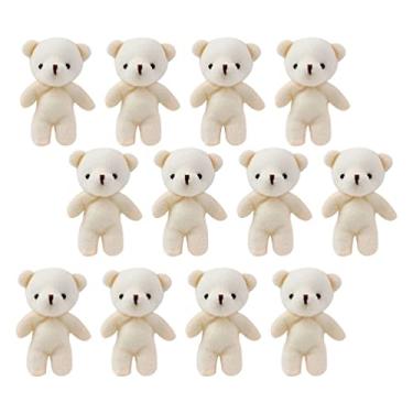 Imagem de Ipetboom 12 Unidades Mini Boneca Decoração Decorativa De Urso Ursinhos Decorativos Mini Brinquedos De Urso Mini Urso Articulado Ursinho De Bolso Caixa De Presente Bolsas Pp Algodão Bebê