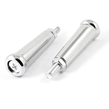 Imagem de Flyshop 2 peças M10 3/8" Cabo cromado cromado cabo giratório para máquina de fresar de torno