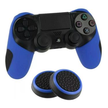 Imagem de 2 Pares Grip Borracha Para Controle Ps4,Ps3,Ps2,Xbox360-One