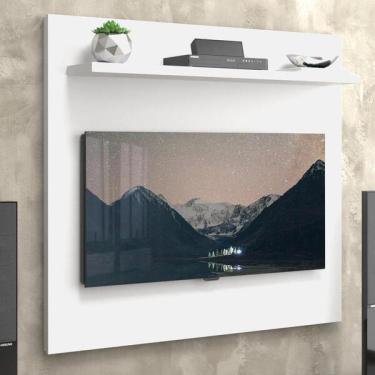 Imagem de Painel De Tv Para Quarto Branco Acetinado Yan Patrimar