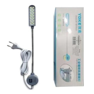 Imagem de Luminária 20 LED Haste Flexível Maquina Costura Bivolt Lanmax Yoke