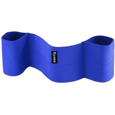 Imagem de RYOMA Bench Press Slingshot Power Weight Lifting Training Gym Band Elastic Fitness Increase Strength Push Up Gym Workout, Azul, Medium