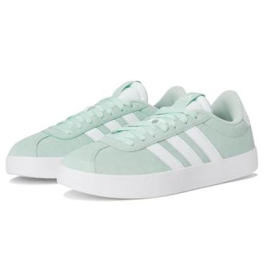 Imagem de adidas Tênis feminino VL Court 3.0, Halo Mint/Branco/Halo Mint, 39