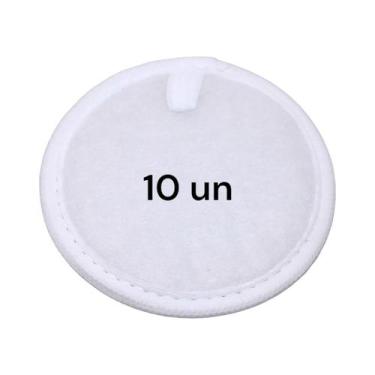 Imagem de Kit Com 10 Filtros para Aspirador Vertical Mondial Cycle AP35 AP36  - 