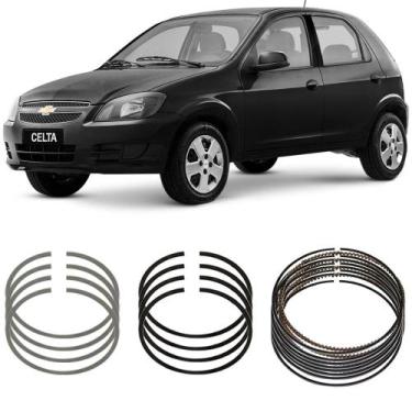 Imagem de Jogo Anel Segmento Std Celta Corsa Prisma 1.0 8v 2005 A 2016 - Metal L