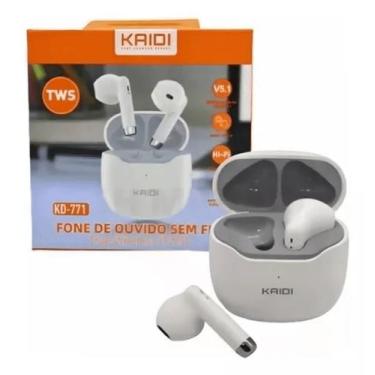 Imagem de Fone De Ouvido Bluetooth Kaidi-771 Compatível Android, Preto