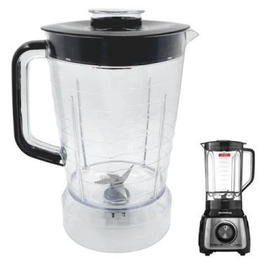 Imagem de Copo de Liquidificador Mondial Turbo L1200W Jarra Resistente - MICROMA