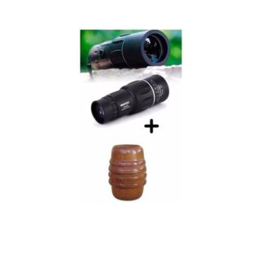 Imagem de Apito Profissional Jacu-açu + Luneta Observação Aves Animais - Mundo d