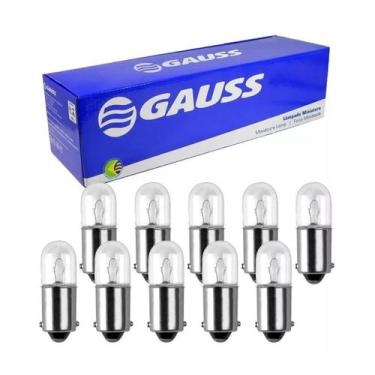 Imagem de Kit 10 Lampadas 69 12w 4w t4w Miniatura Painel Meia Luz Placa - GAUSS