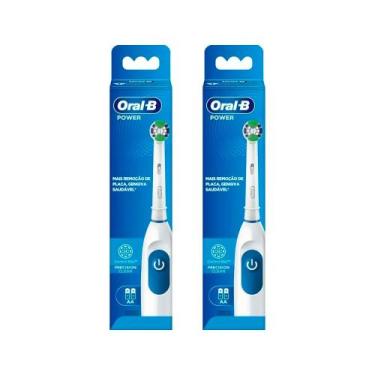 Imagem de Kit 2 Escova Dental Oral B Elétrica Pro-Saúde Power