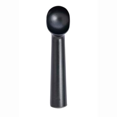 Imagem de Harold Import Company Colher de sorvete antiaderente anticongelante e sobremesa congelada, preta