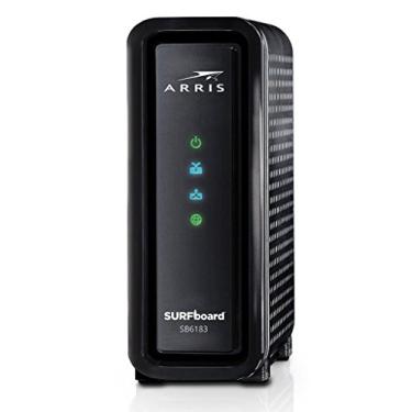 Imagem de ARRIS SURFboard (16x4) DOCSIS 3.0 Cable Modem, aprovado para Cox, Spectrum, Xfinity & mais (SB6183 Preto)