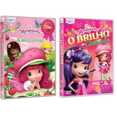 Imagem de 2 DVDs  Moranguinho O Brilho da Amizade +  O Céu É O Limite - LOGON