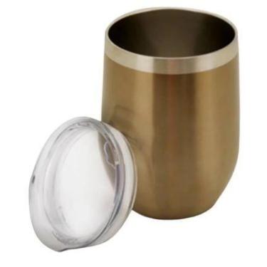 Imagem de Copo Térmico Inox Acrílico Bronze 350 ml Mimo AN965BZ - Mimo Style