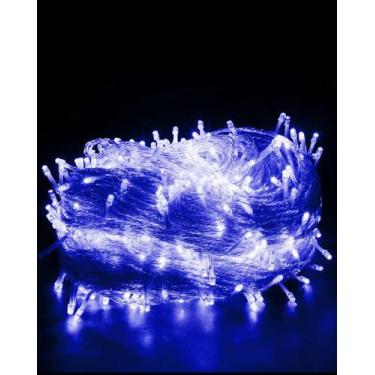 Imagem de Pisca Pisca Cordão 100 Leds 9m Decoração de Natal 110v - Importado, Br