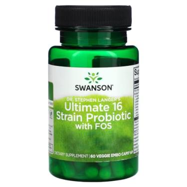 Imagem de Probiótico Ultimate 16 Swanson com Fos 60 Caps Importado