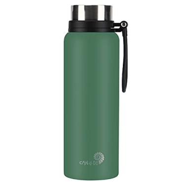 Imagem de Garrafa Térmica de Inox - 1,2L - Verde Militar